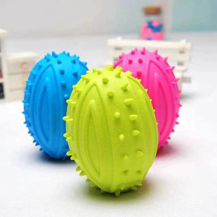 Petbroo rubber ball cat toy