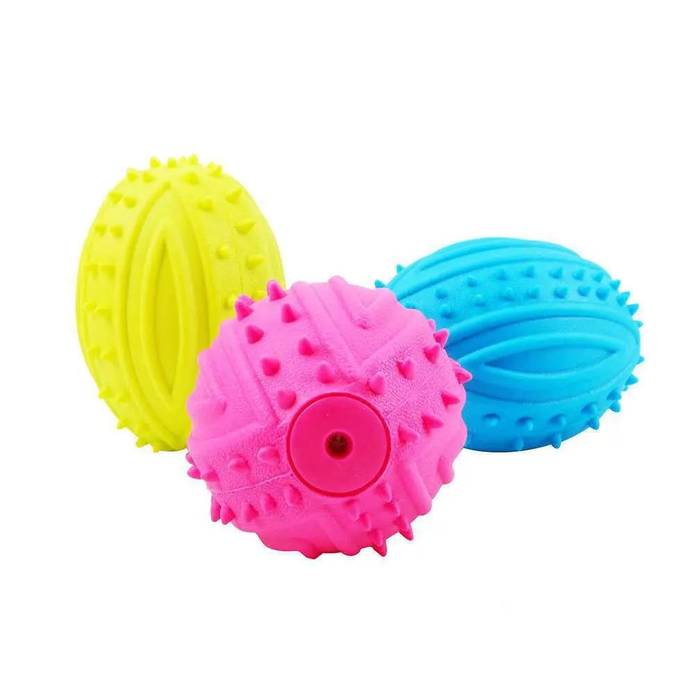 Petbroo rubber ball cat toy
