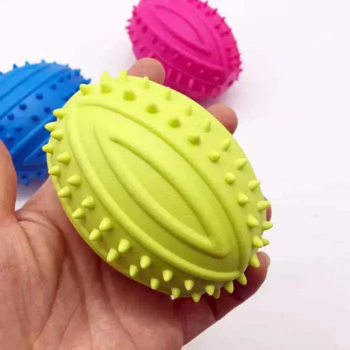 Petbroo rubber ball cat toy