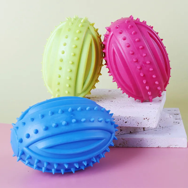 Petbroo rubber ball cat toy