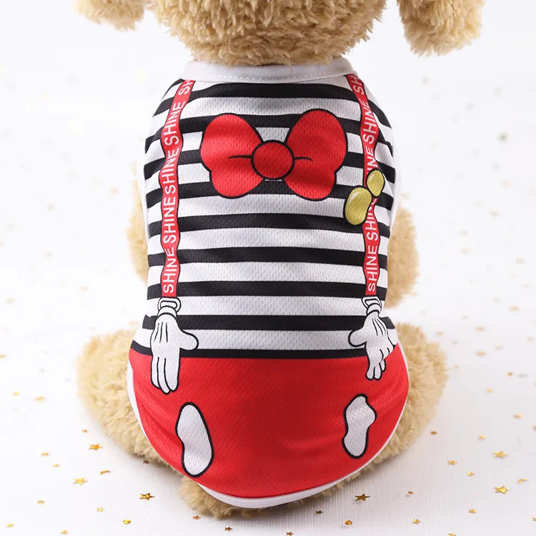 Petbroo printed cute pet clothes dog dress - pet apparels