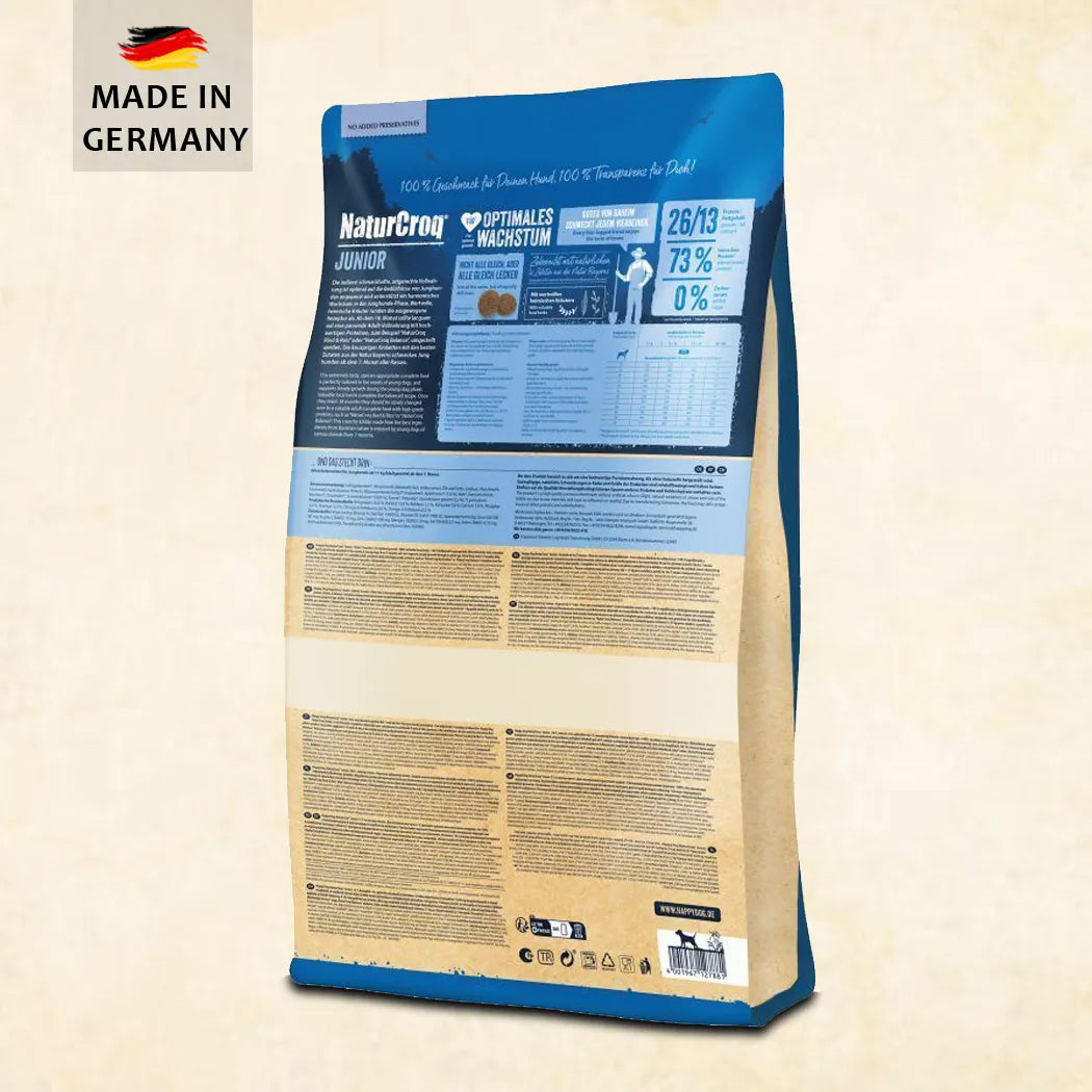 HAPPY DOG -NatrCroq-JUNIOR- dog food