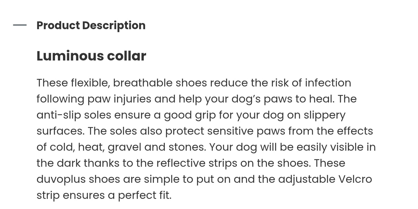 Duvo+ dog shoes - dog apparels