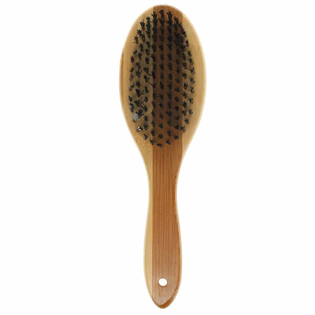 Duvo + soft bristled brush - grooming tools