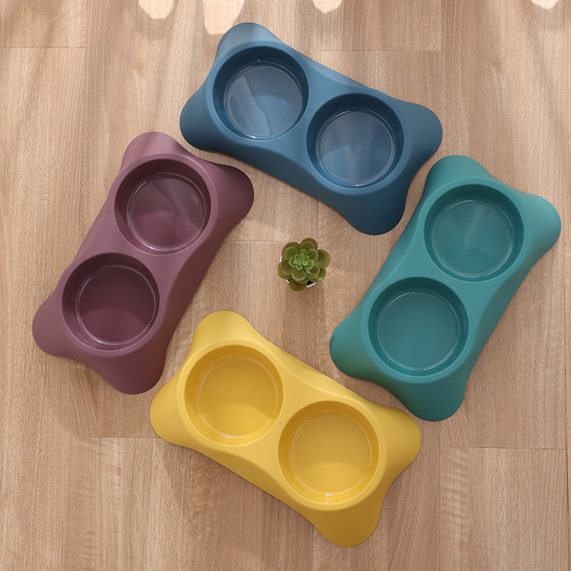 Petbroo Stylish feeding double bowl