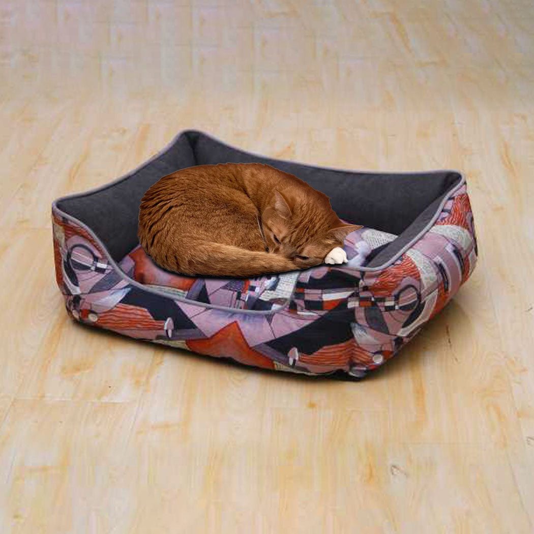 Catry UrbanNest Geo-Luxe Pet Bed