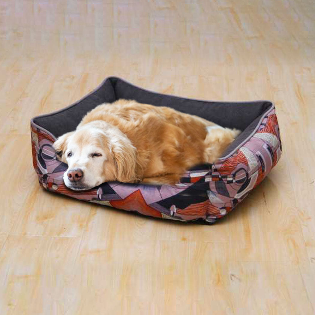 Catry UrbanNest Geo-Luxe Pet Bed