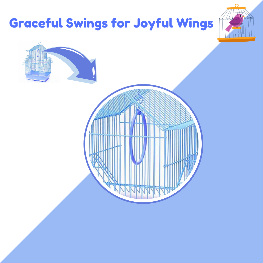Dayang Mansion Style Bird Cage A201