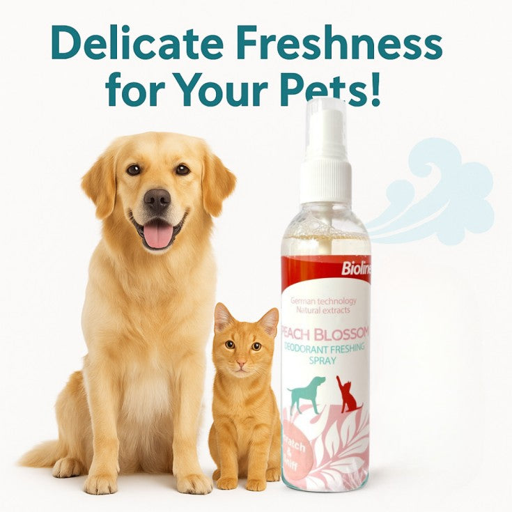 Bioline Peach Blossom Scent 118 ml pet grooming