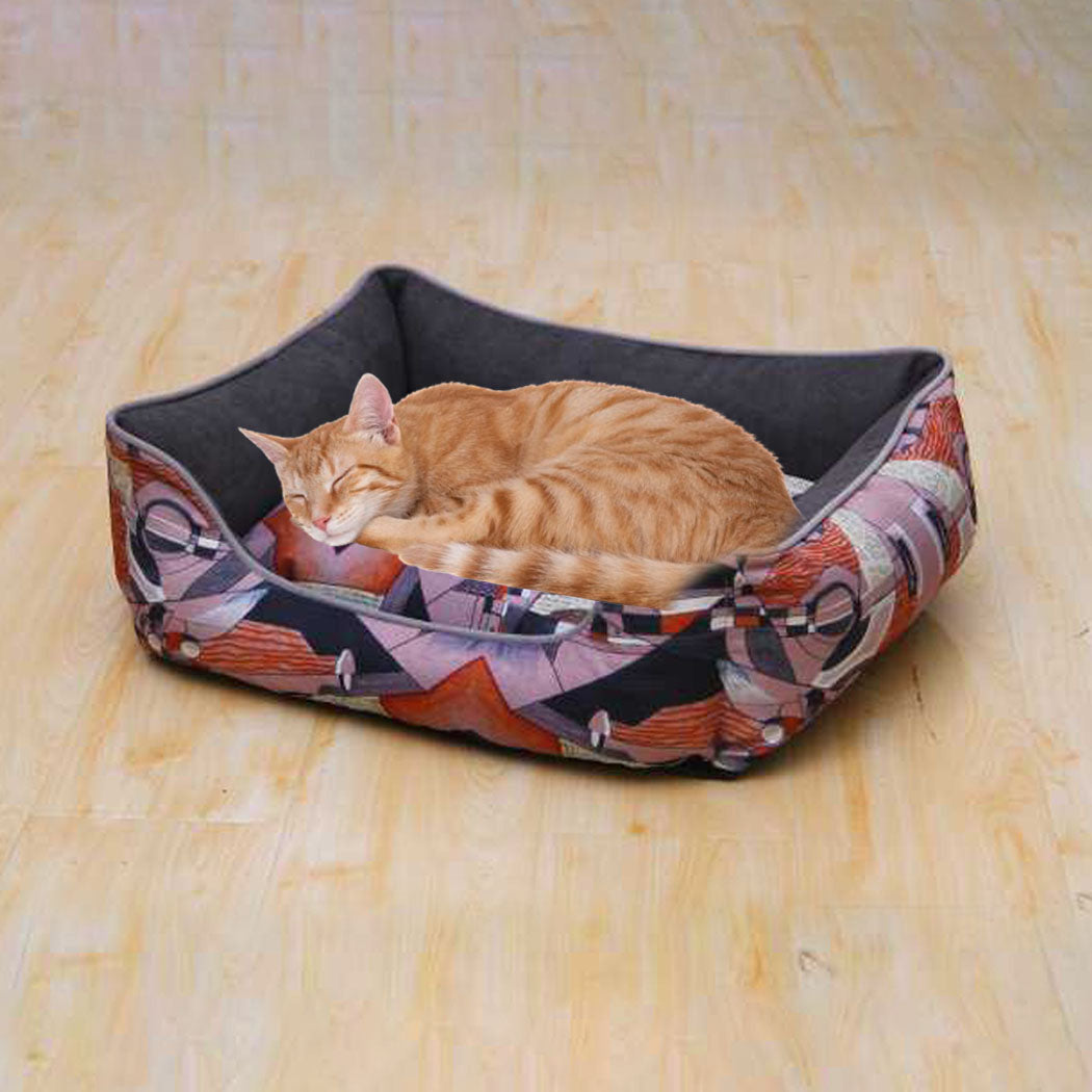 Catry UrbanNest Geo-Luxe Pet Bed