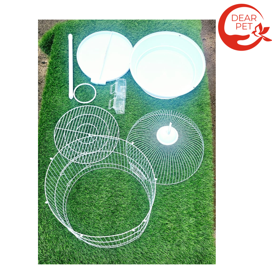 Dayang Stylish Round Birds Cage A309