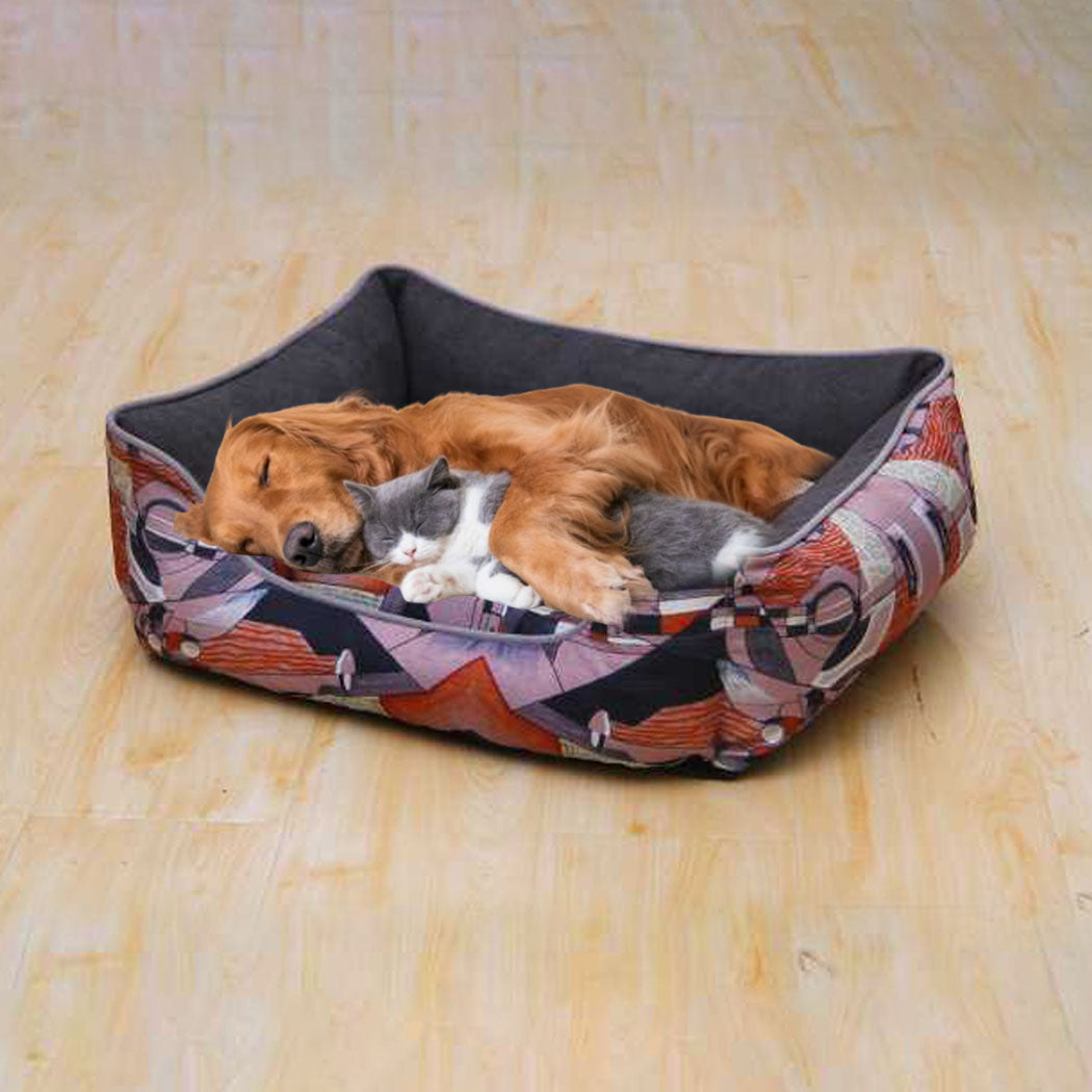 Catry UrbanNest Geo-Luxe Pet Bed