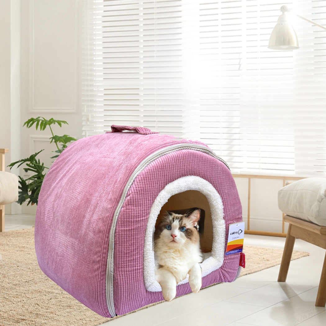 Catry CozyCave Deluxe Cat Bed