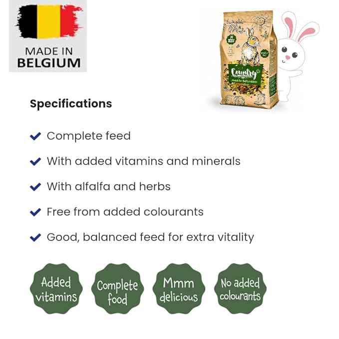 Country Rabbit Muesli 2.5kg– Rabbit food