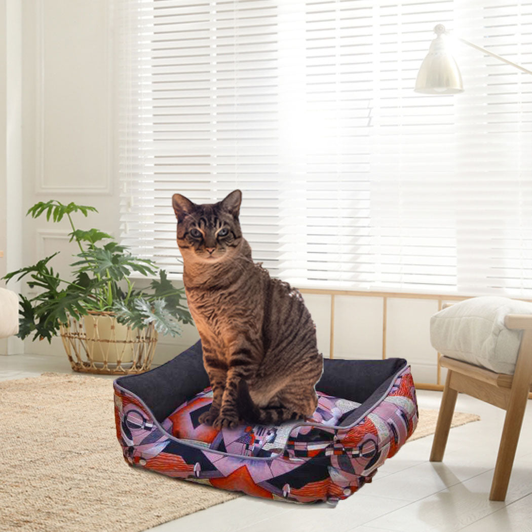 Catry UrbanNest Geo-Luxe Pet Bed