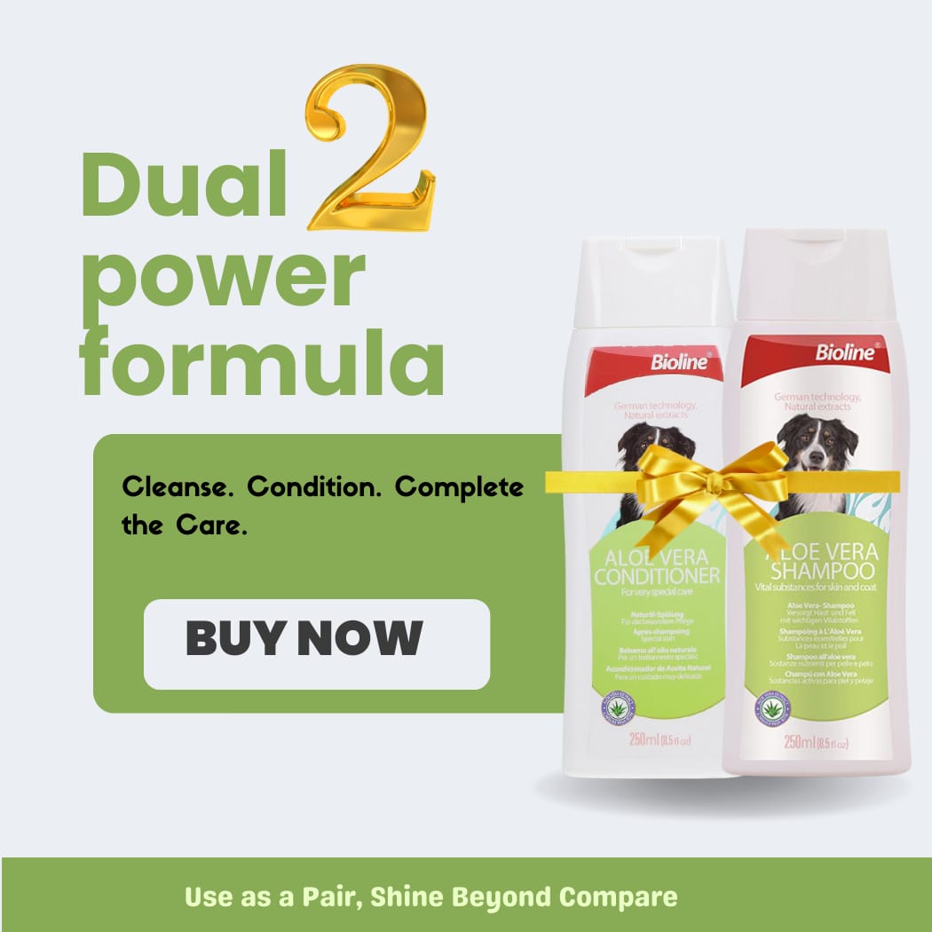 Bioline Aloevera shampoo 250ml pet grooming