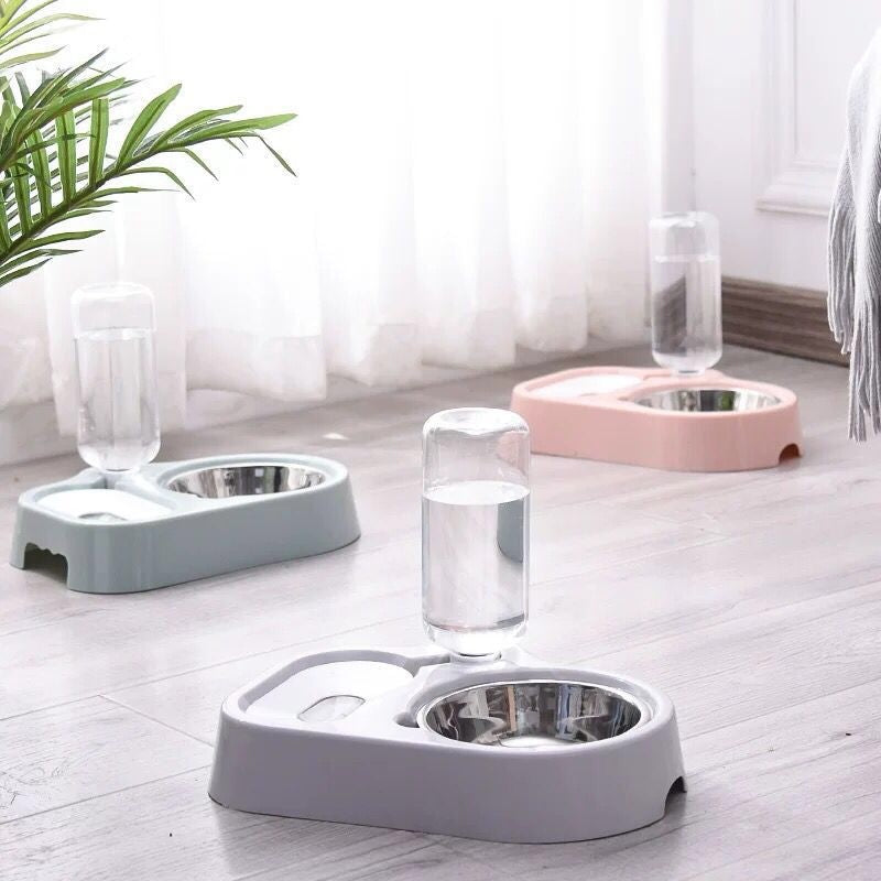 Petbroo Stylish feeding Dispenser with Bowl