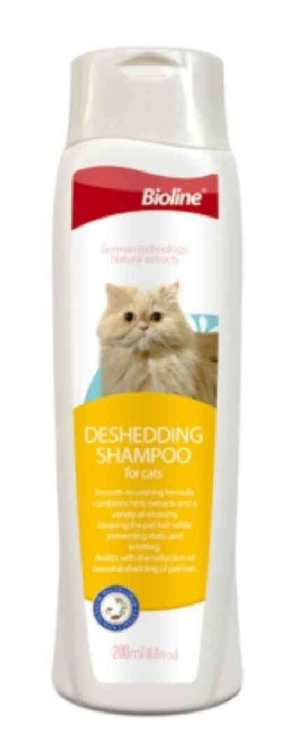 Deshedding shampoo for cats- 200ml pet grooming