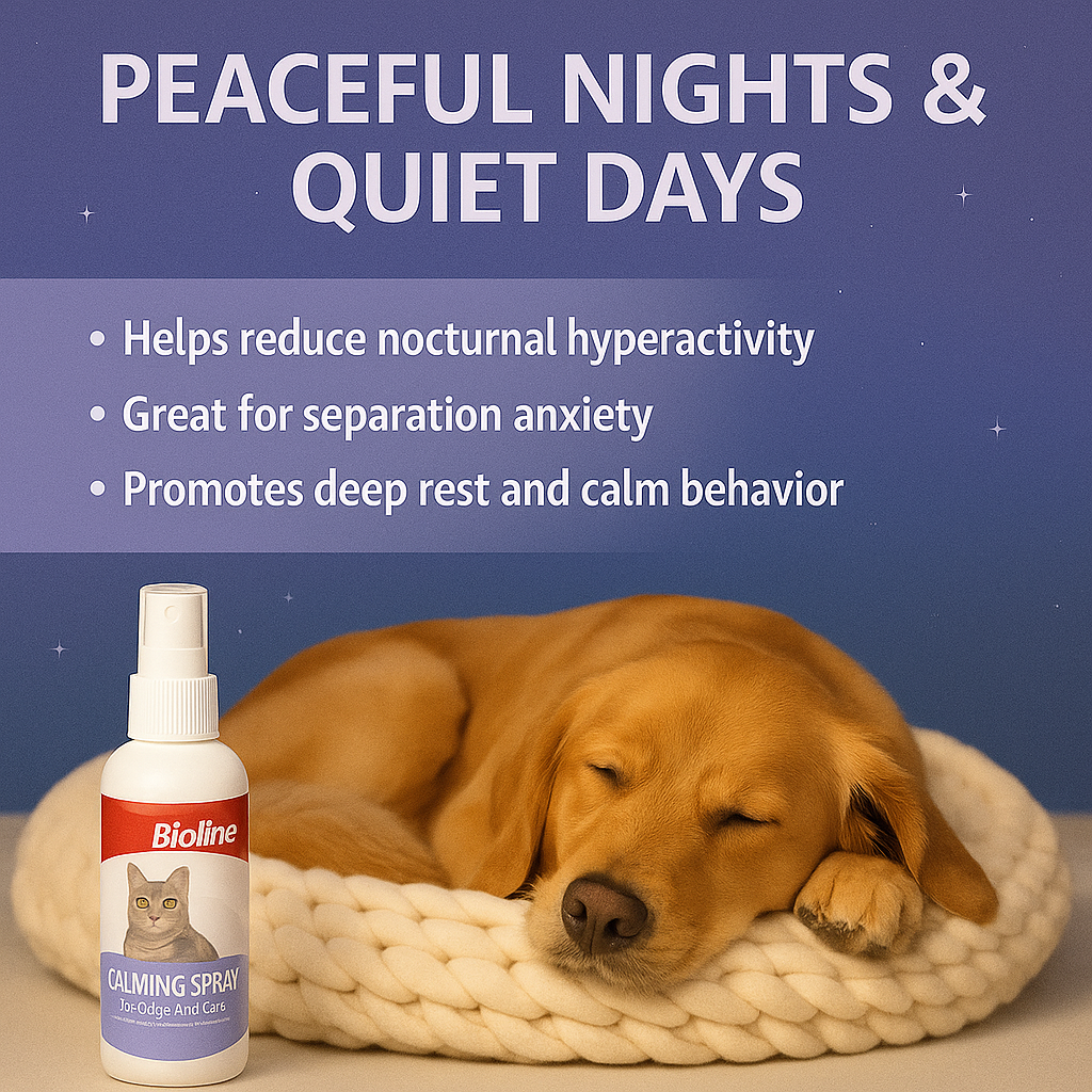 Bioline calming spray for dogs and cats -120ml