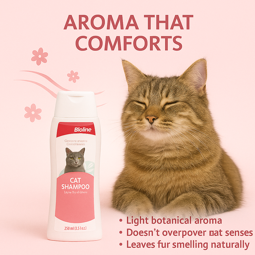 Bioline Cat shampoo 250 ml pet grooming