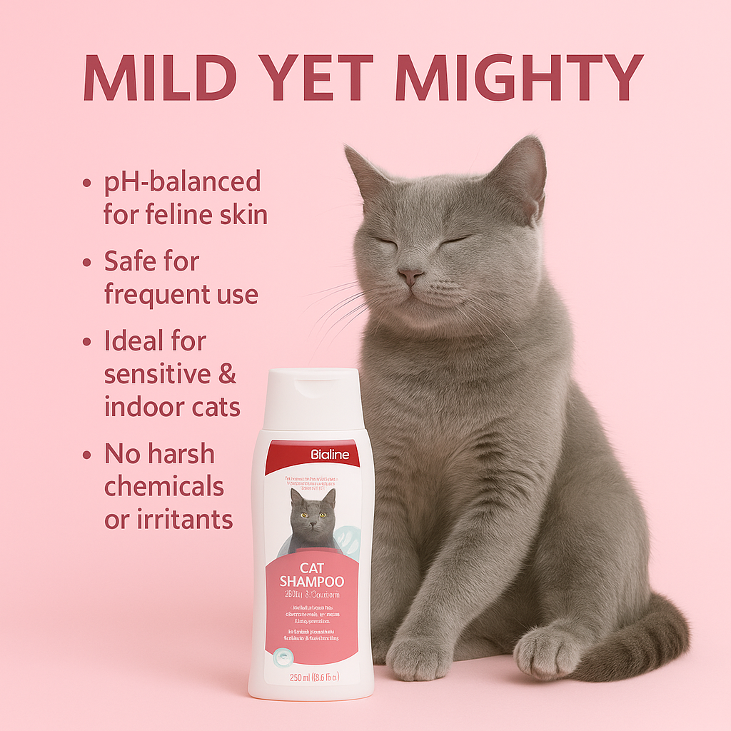 Bioline Cat shampoo 250 ml pet grooming
