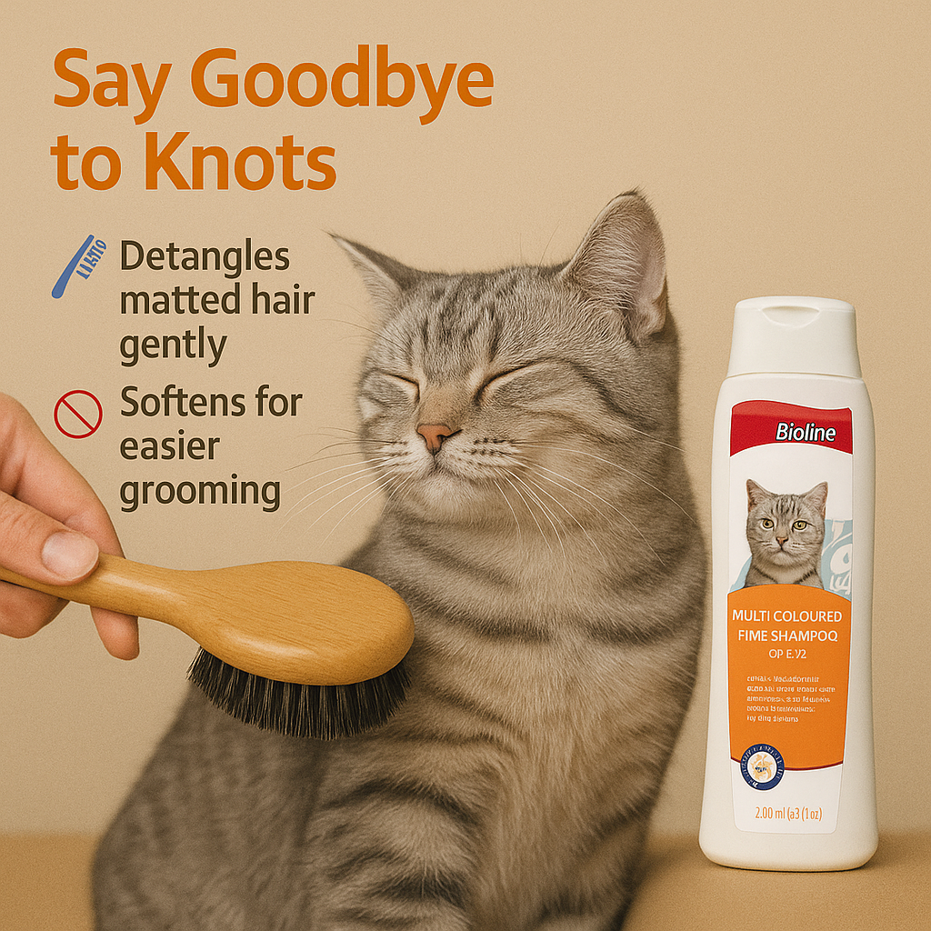 Multi-Coloured Hair Shampoo for Cats 200 ml