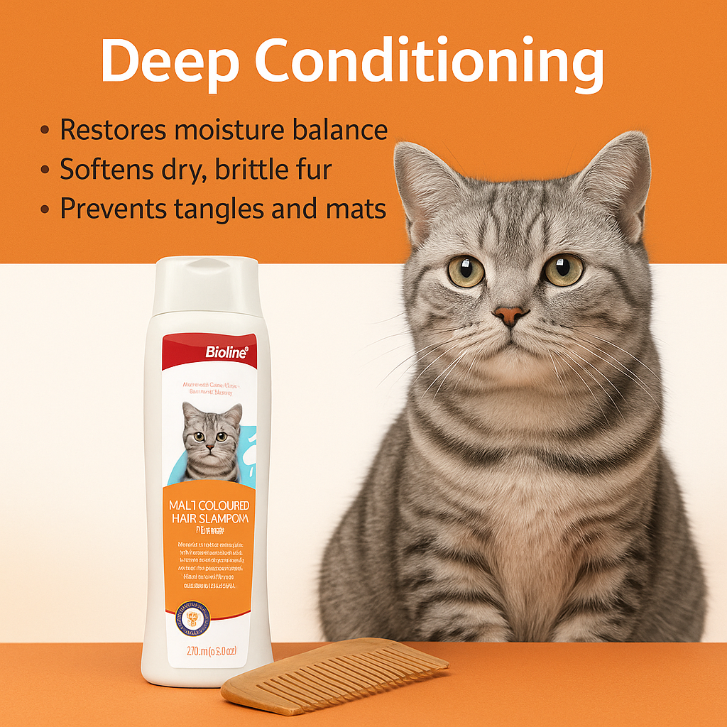 Multi-Coloured Hair Shampoo for Cats 200 ml