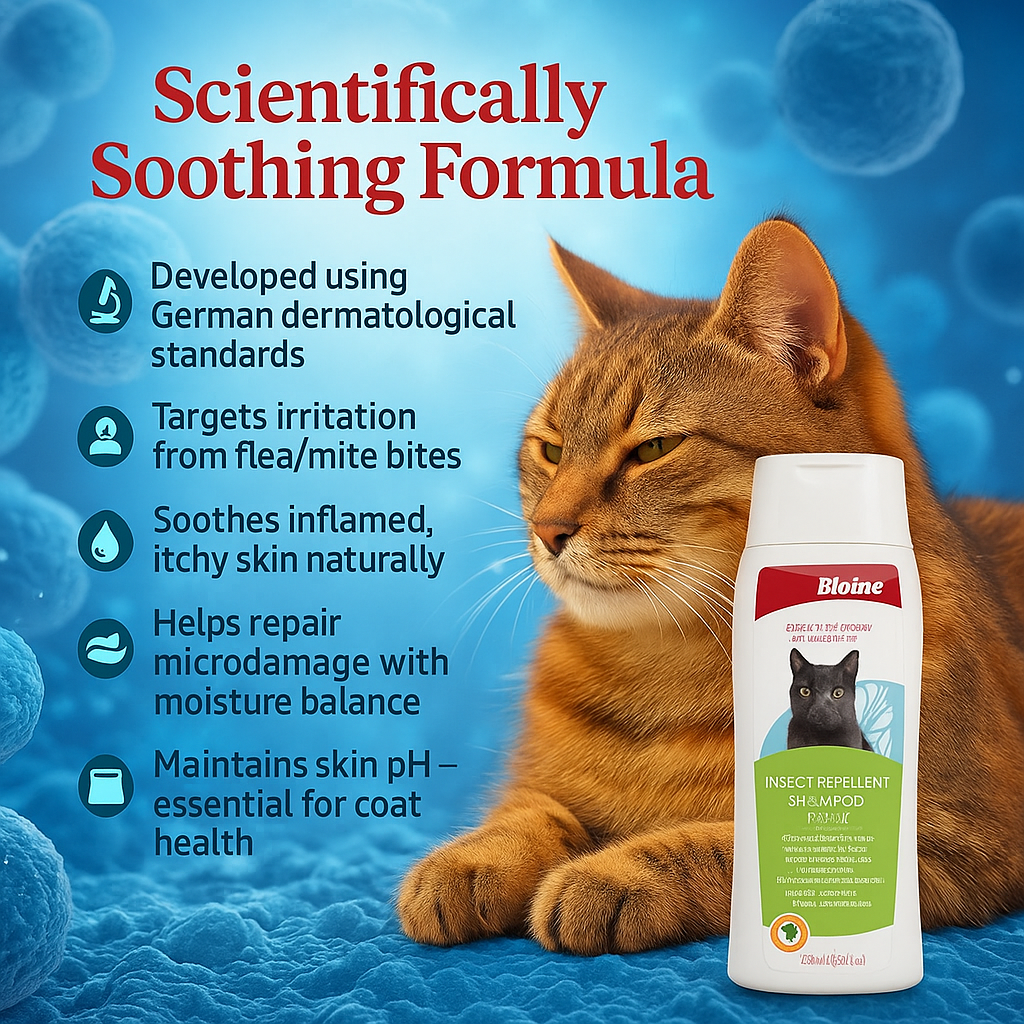 Bioline Insect repellent shampoo 200ml- pet grooming
