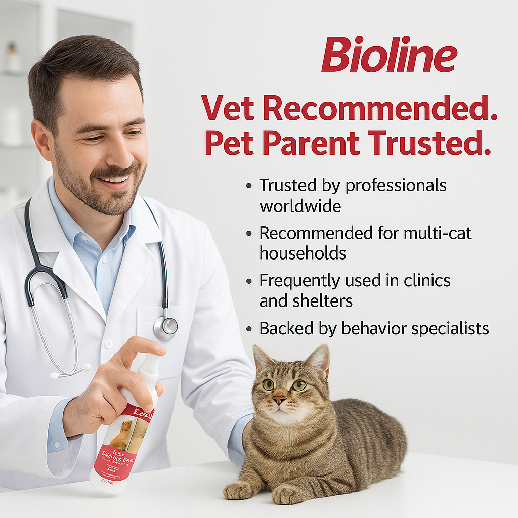 Bioline Keep off spray for cat 175ml