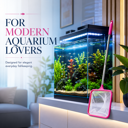 Telescopic Aquarium Fish Net LARGE SIZE, Extendable 53-110 cm