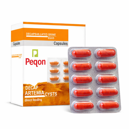 Decapsulated Artemia Cysts Capsules for Fish Fry & Shrimp Larvae