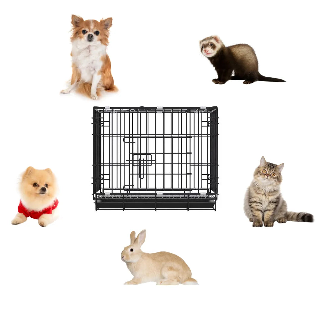 Petbroo dog crate- 50*33*40cm suitable for dog, cat, rabbit, ferrets, dog cage