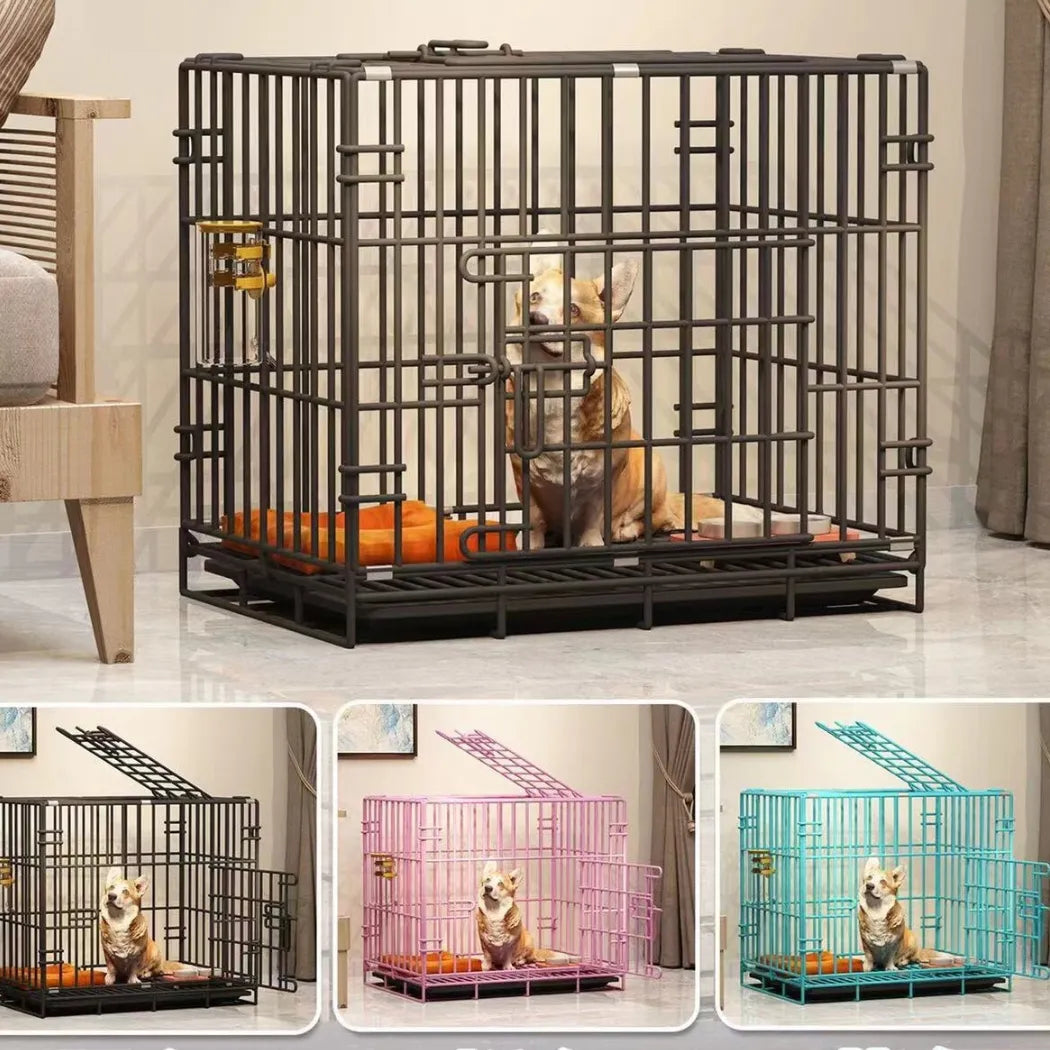 Petbroo dog crate - 60*42*50cm- suitable for dog, cat, rabbits, ferrets - dog cage