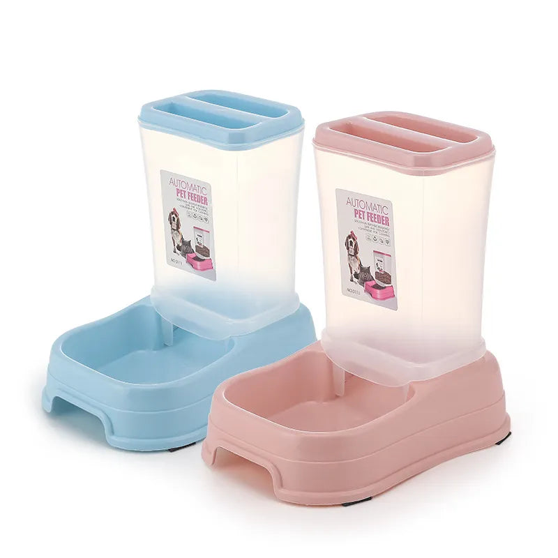 PETBROO Bite-Resistant Pet Food Dispenser for Dogs & Cats - pet feeding