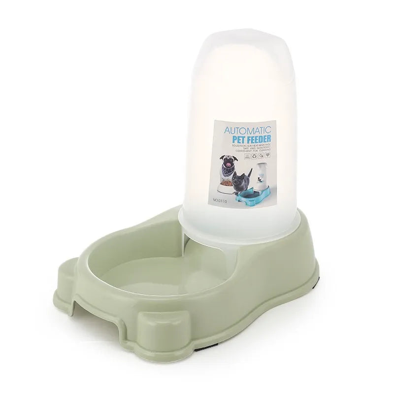 Petbroo Automatic Gravity Pet Feeder – Compact 23.5x15.7x23 cm, pet feeding