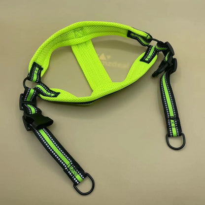 Petbroo adjustable harness with chest, dog walking essentials