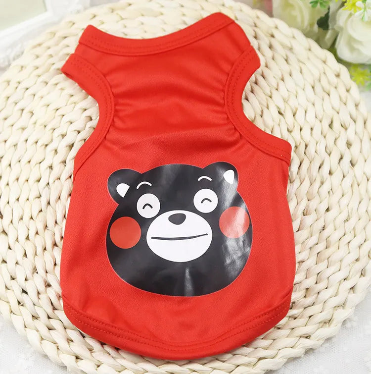 Petbroo cartoon print dress- pet apparels