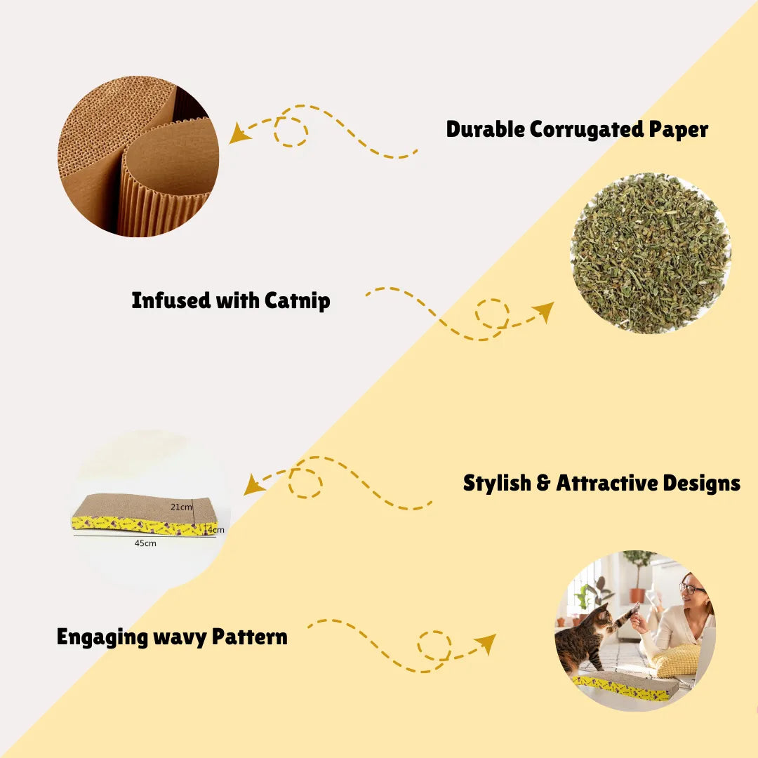 petbroo cat  scratching board