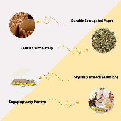 petbroo cat  scratching board