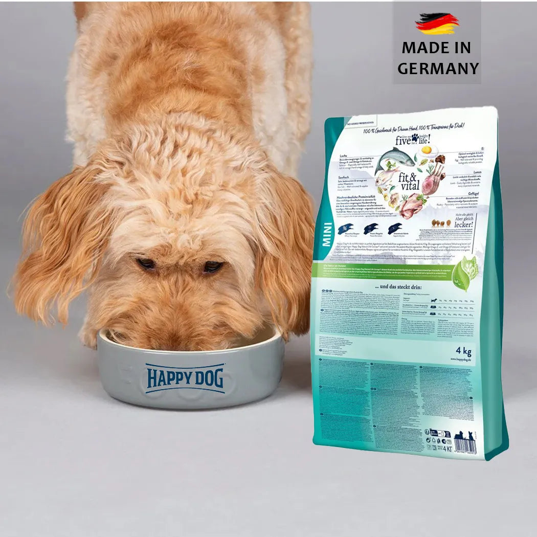HAPPY DOG FIT AND VITAL- Mini  Adult  Premium dog food