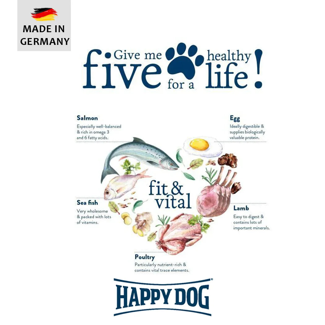 HAPPY DOG FIT AND VITAL- Mini  Adult  Premium dog food