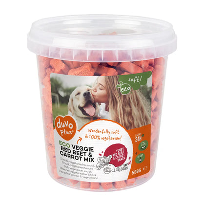 Duvo+- Eco veggie- Red Beet and Carrot mix- 500g dog treats