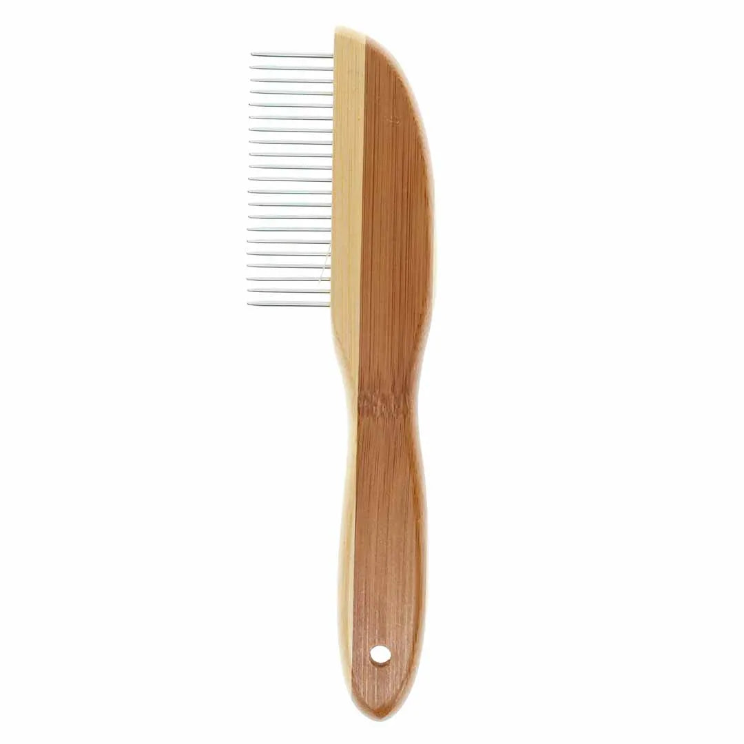 Duvo+ Bamboo Detangling comb 21 pins -  grooming tools