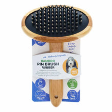 Duvo+ Bamboo massage brush - grooming tools