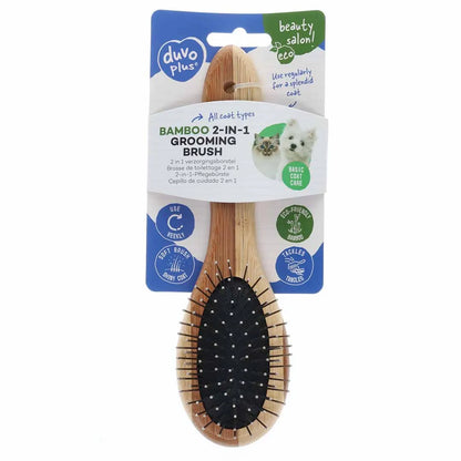 Duvo+ 2 in 1 grooming brush large-  grooming tools