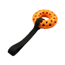 ebi- crack me up- loop orange/black - dog toy
