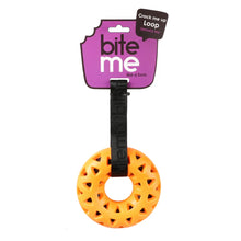 ebi- crack me up- loop orange/black - dog toy