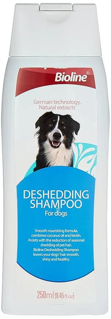 Bioline Deshedding Shampoo for dogs- 250ml - Pet grooming