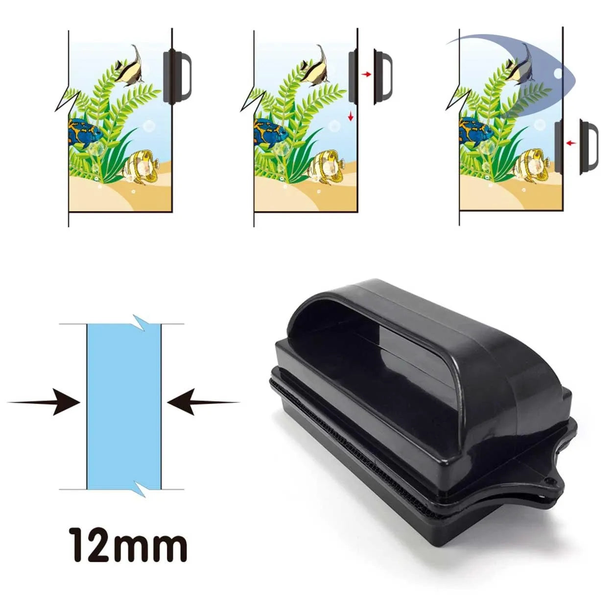 BOYU- Aquarium magnet cleaner- aquarium essentials