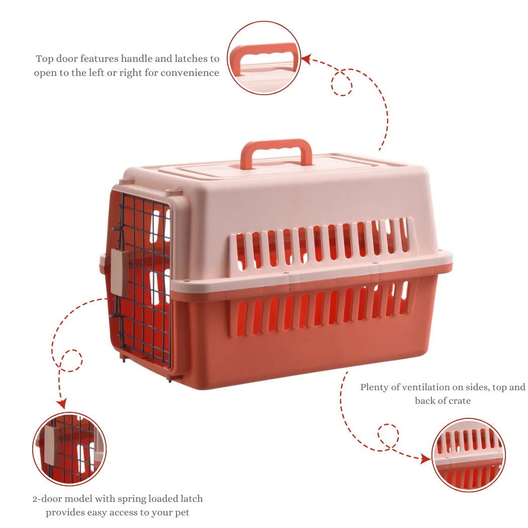 Petbroo dog crate box- travel essentials